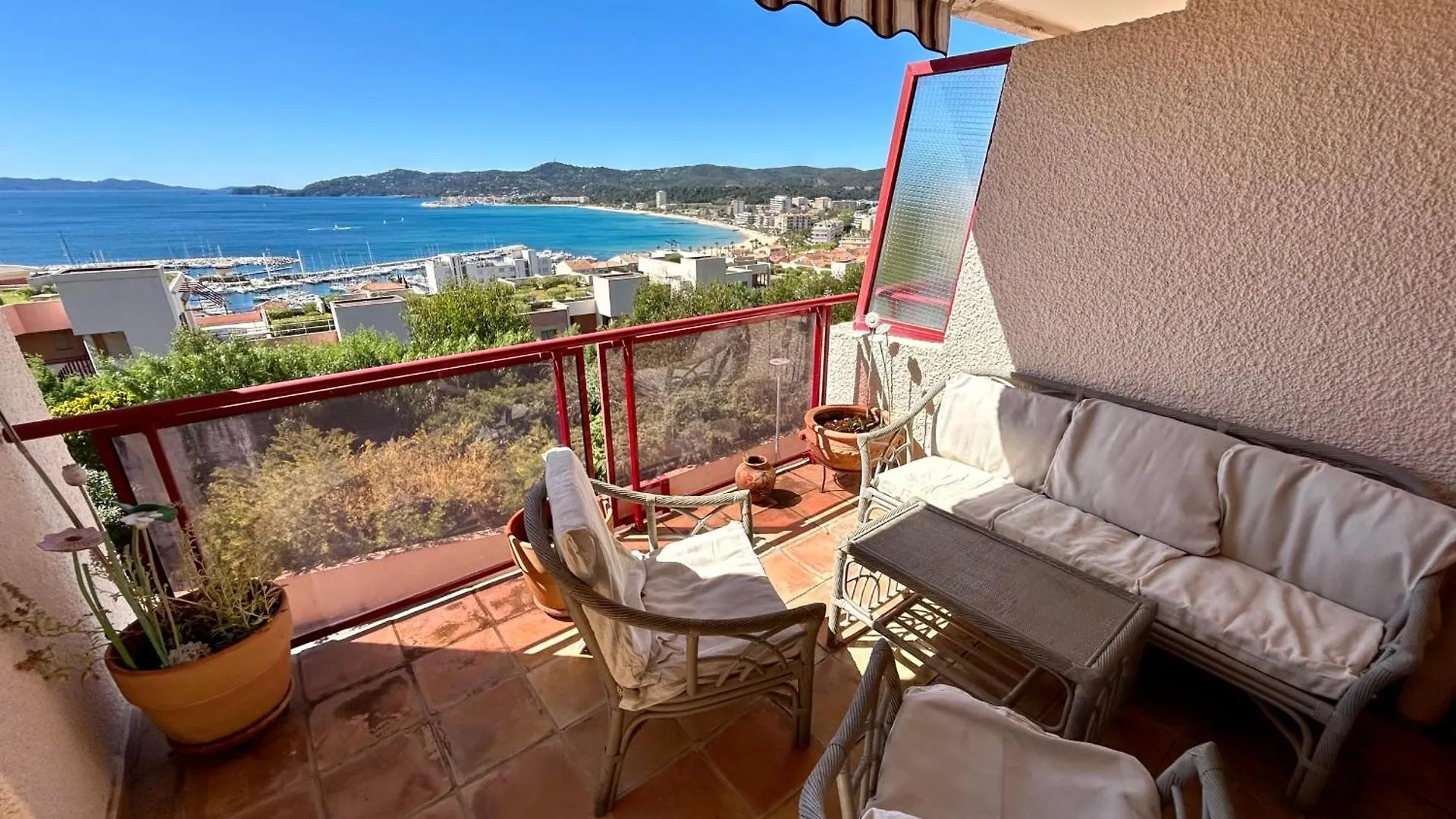 Apartament Spacious & Unique Sea View Apt Terrace Pool & Charm Le Lavandou